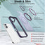 [Magnetic Ring Kickstand] For Apple iPhone 17, Slim, Tough Shockproof Armour, MagSafe Compatible Case with Stand