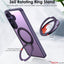 TECHGEAR Magnetic Stand Case for Samsung Galaxy S26 Plus - Shockproof Hybrid Cover with 360° Ring Holder, Hard Back & Wireless Charging Compatible