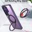 TECHGEAR Magnetic Stand Case for Samsung Galaxy S26 Ultra - Shockproof Hybrid Cover with 360° Ring Holder, Hard Back & Wireless Charging Compatible