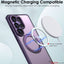 TECHGEAR Magnetic Stand Case for Samsung Galaxy S26 Ultra - Shockproof Hybrid Cover with 360° Ring Holder, Hard Back & Wireless Charging Compatible