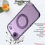 [Magnetic Ring Kickstand] For Apple iPhone Air, Slim, Tough Shockproof Armour, MagSafe Compatible Case with Stand