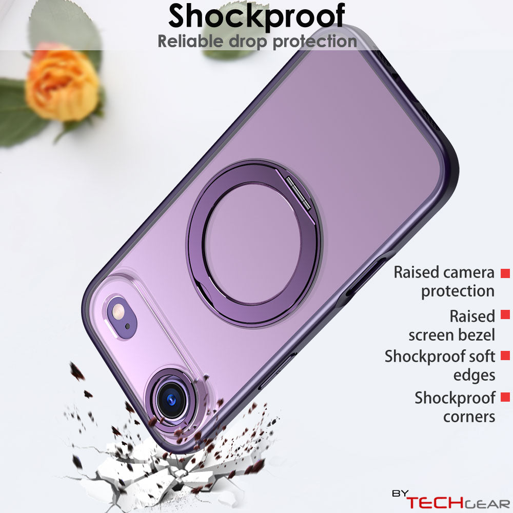 [Magnetic Ring Kickstand] For Apple iPhone Air, Slim, Tough Shockproof Armour, MagSafe Compatible Case with Stand