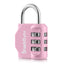SharkByte Luggage Locks – 3-Dial Weatherproof Combination Padlock for Suitcases, Travel Bags, Gym Lockers & Outdoor Use (1 / 2 / 3 / 4 Pack)