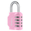 SharkByte Heavy Duty 4-Dial Combination Padlock – Weatherproof Outdoor Lock for Gym, School, Shed, Storage, Cabinet & Toolbox (1 / 2 / 3 / 4 Pack)