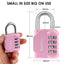 SharkByte Heavy Duty 4-Dial Combination Padlock – Weatherproof Outdoor Lock for Gym, School, Shed, Storage, Cabinet & Toolbox (1 / 2 / 3 / 4 Pack)