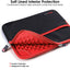 TECHGEAR Tablet Sleeve Case 7–13 Inch - Shockproof Neoprene Pouch with Bubble Protection, Zip Pocket, Slim Protective iPad Samsung Tablet Laptop Sleeve