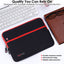 TECHGEAR Tablet Sleeve Case 7–13 Inch - Shockproof Neoprene Pouch with Bubble Protection, Zip Pocket, Slim Protective iPad Samsung Tablet Laptop Sleeve