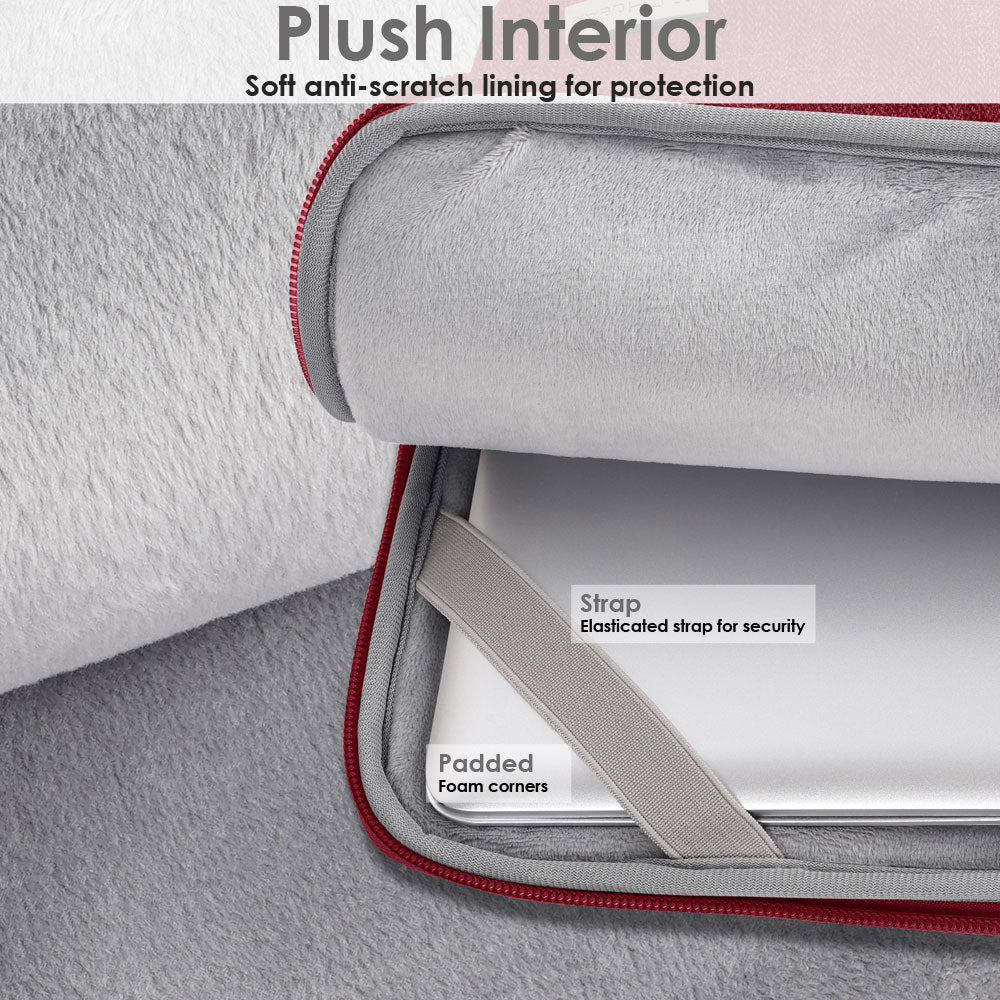 TECHGEAR UrbanDash Laptop Case – 4-in-1 Portable Laptop Sleeve with Strap, Handles & Trolley Belt, Shockproof Carry Case (Available in 5 Colours, and Sizes 11–15.6”)