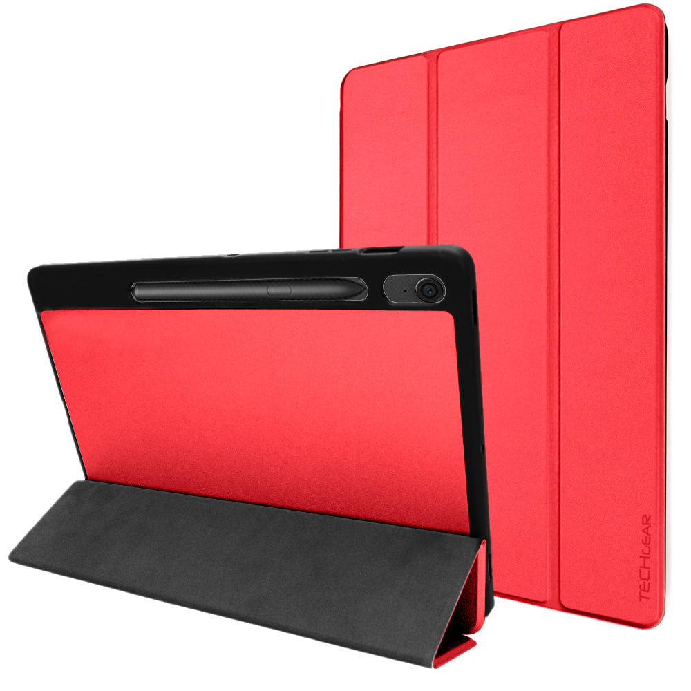 TECHGEAR Smart Case for Samsung Galaxy Tab S10 Lite / S10 FE / S9 FE 10.9" (SM-X400, X406, X520, X526, X510, X516) – Slim Stand Cover with Auto Sleep/Wake & S-Pen Holder