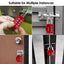 SharkByte Heavy Duty 4-Dial Combination Padlock – Weatherproof Outdoor Lock for Gym, School, Shed, Storage, Cabinet & Toolbox (1 / 2 / 3 / 4 Pack)