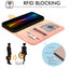 TECHGEAR Wallet Case for Samsung Galaxy A26 5G | RFID Blocking Leather Flip Cover with Card Holder, Stand, Magnetic Closure & Wrist Strap