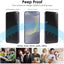 TECHGEAR Privacy Tempered Glass Screen Protector for Samsung Galaxy S26 Plus 5G - Anti Spy 3D Full Coverage, 9H Scratch Resistant, Fingerprint Compatible (1 Pack / 2 Pack)