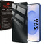 TECHGEAR Privacy Tempered Glass Screen Protector for Samsung Galaxy S26 5G - Anti Spy 3D Full Coverage, 9H Scratch Resistant, Fingerprint Compatible (1 Pack / 2 Pack)