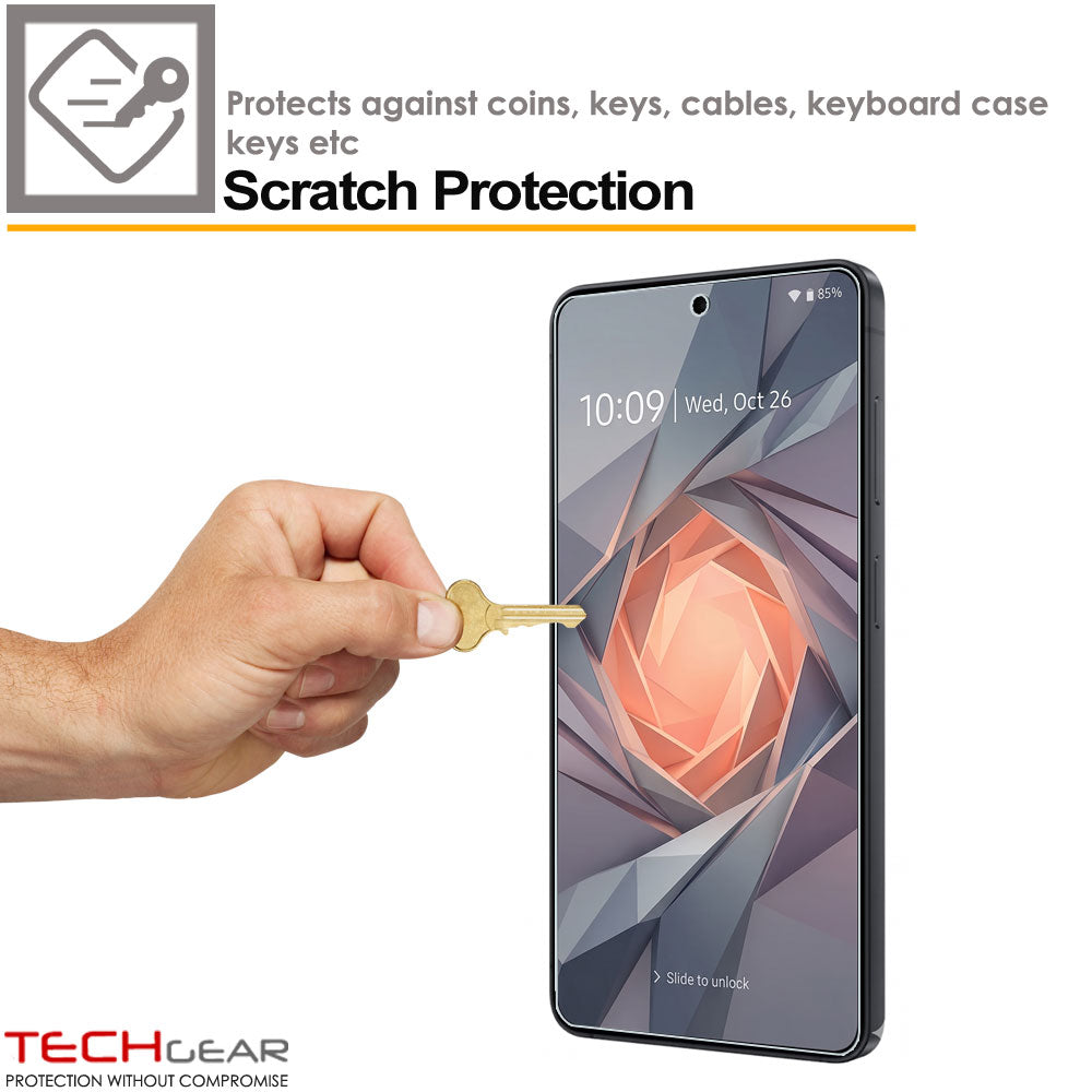 TECHGEAR Samsung Galaxy S26 5G Screen Protector Clear Film - Ultra Thin HD Transparent Protective Film, Case Friendly (3 Pack / 5 Pack)