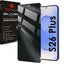 TECHGEAR Privacy Tempered Glass Screen Protector for Samsung Galaxy S26 Plus 5G - Anti Spy 3D Full Coverage, 9H Scratch Resistant, Fingerprint Compatible (1 Pack / 2 Pack)