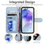 TECHGEAR RFID Wallet Case for Samsung Galaxy A57 5G / A57 4G – Premium PU Leather Flip Cover with Card Slots, Clear ID Window, Kickstand & Wrist Strap