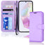 TECHGEAR RFID Wallet Case for Samsung Galaxy A37 5G / A37 4G – Premium PU Leather Flip Cover with Card Slots, Clear ID Window, Kickstand & Wrist Strap