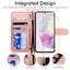 TECHGEAR RFID Wallet Case for Samsung Galaxy A37 5G / A37 4G – Premium PU Leather Flip Cover with Card Slots, Clear ID Window, Kickstand & Wrist Strap