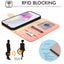 TECHGEAR RFID Wallet Case for Samsung Galaxy A37 5G / A37 4G – Premium PU Leather Flip Cover with Card Slots, Clear ID Window, Kickstand & Wrist Strap