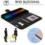 [Leather Wallet Case] Protective Cover with Cash & Card Holder, Stand and Wrist Strap For Samsung XCover 7 Pro 5G