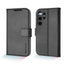 [Leather Wallet Case] Genuine Leather [RFID Blocking] Magnetic Flip Case with Card & Slots and Stand For Samsung Galaxy S23 Ultra