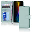 [Wallet Case] Protective Cover with Cash & RFID Blocking Card Holder, Stand and Wrist Strap For Samsung Galaxy S25 FE