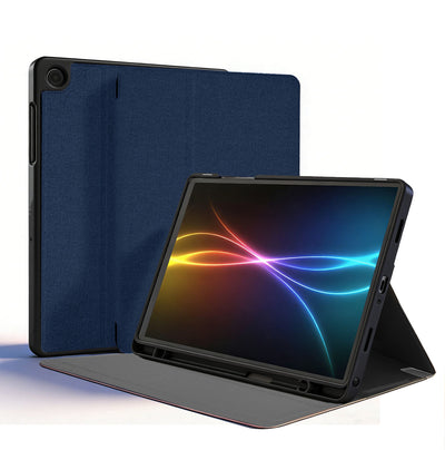 TECHGEAR Smart Case for Samsung Galaxy Tab A9+ / A9 Plus 11" (SM-X210 / SM-X215 / SM-X216) – Slim PU Leather Folio Stand with Stylus Holder & Auto Wake Sleep