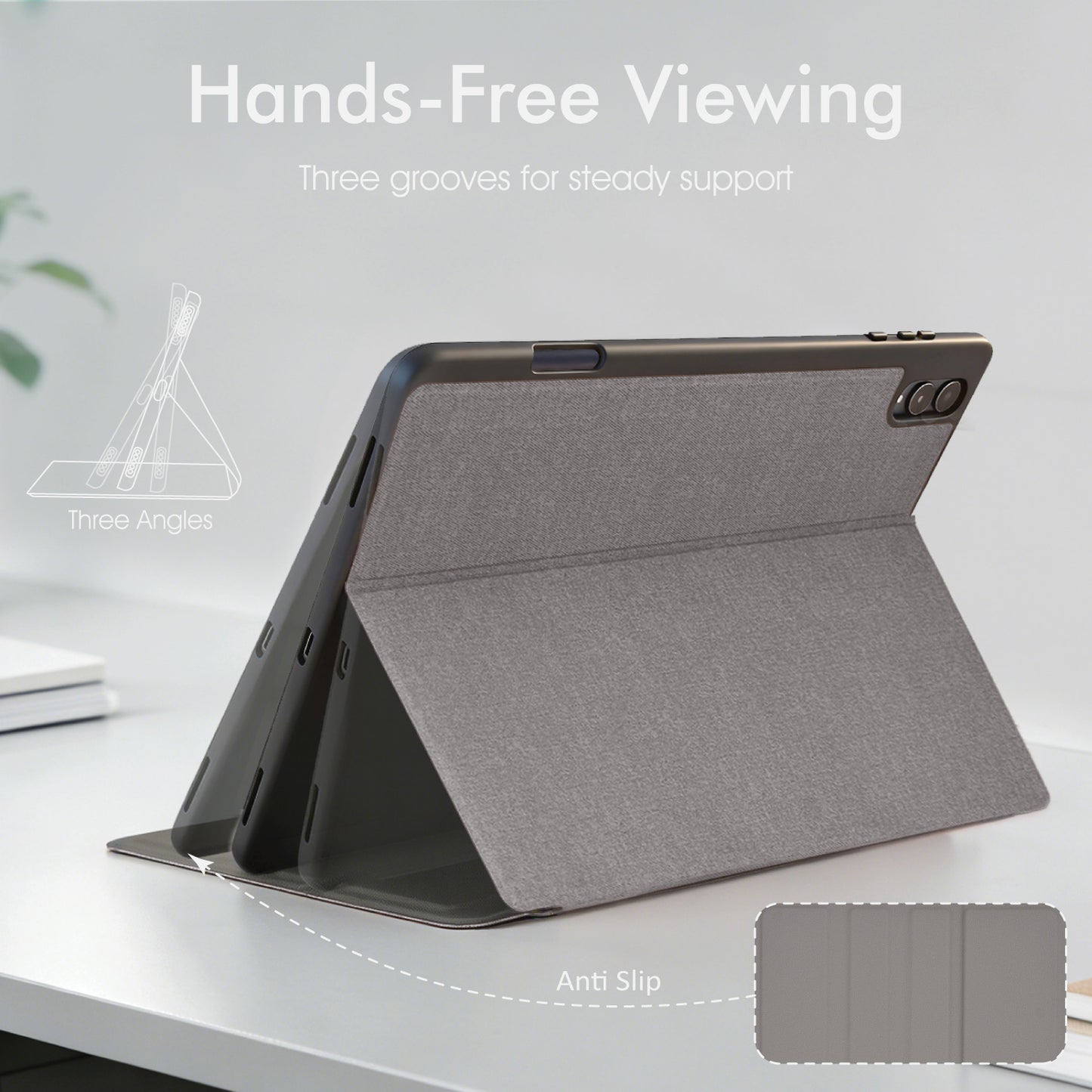 TECHGEAR Smart Case for Samsung Galaxy Tab S11 Ultra 14.6" (SM-X930 / SM-X936) – Slim PU Leather Folio Stand with S Pen Holder & Auto Wake Sleep