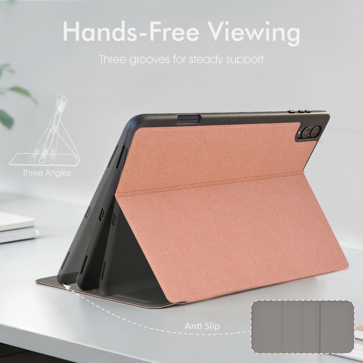 TECHGEAR Smart Case for Samsung Galaxy Tab S11 Ultra 14.6" (SM-X930 / SM-X936) – Slim PU Leather Folio Stand with S Pen Holder & Auto Wake Sleep