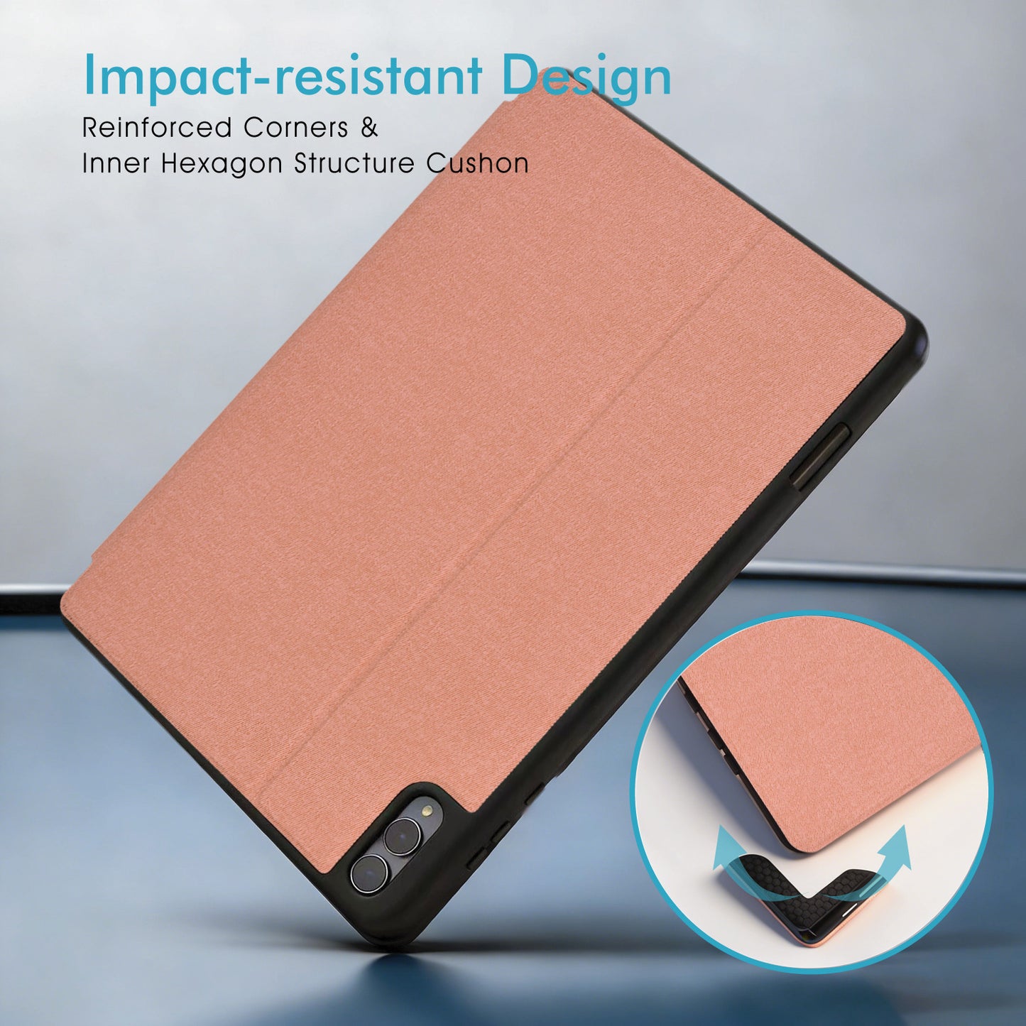 TECHGEAR Smart Case for Samsung Galaxy Tab S11 Ultra 14.6" (SM-X930 / SM-X936) – Slim PU Leather Folio Stand with S Pen Holder & Auto Wake Sleep