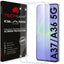 TECHGEAR Tempered Glass Screen Protector for Samsung Galaxy A37 5G / A36 5G - 9H Toughened Glass, Crystal Clear Display, Easy-Clean Surface, Case Friendly (1 Pack / 2 Pack / 3 Pack)