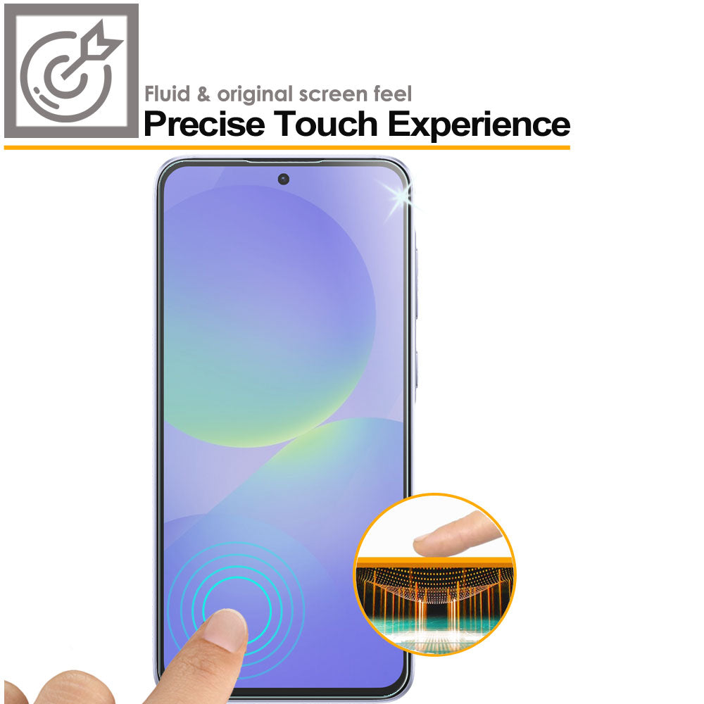 TECHGEAR Tempered Glass Screen Protector for Samsung Galaxy A57 5G / A56 5G - 9H Toughened Glass, Crystal Clear Display, Easy-Clean Surface, Case Friendly (1 Pack / 2 Pack / 3 Pack)