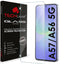 TECHGEAR Tempered Glass Screen Protector for Samsung Galaxy A57 5G / A56 5G - 9H Toughened Glass, Crystal Clear Display, Easy-Clean Surface, Case Friendly (1 Pack / 2 Pack / 3 Pack)