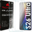 TECHGEAR Tempered Glass Screen Protector for Samsung Galaxy S26 Ultra 5G - 9H Toughened Glass, Crystal Clear Display, Easy-Clean Surface, Case Friendly (1 Pack / 2 Pack / 3 Pack) (Copy) (Copy)