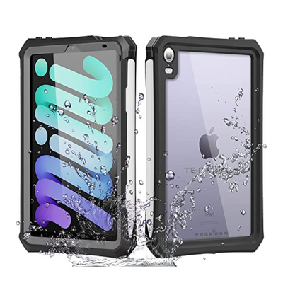 [Poseidon Case] Waterproof Case for Apple iPad Mini 7 / Mini 6 8.3" [7th / 6th Generation]