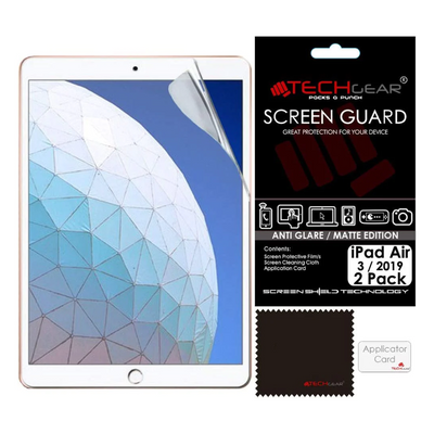 Apple iPad Air 3rd Gen 2019 / iPad Pro 10.5" Anti Glare, Matte Film Screen Protectors