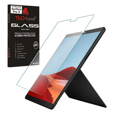 TECHGEAR Anti-Glare Screen Protector Compatible with Microsoft Surface Pro X - MATTE GLASS Edition Genuine Tempered Glass Screen Protector