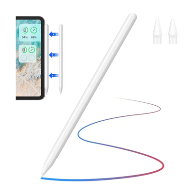 Magnetic Wireless Charge iPad Pencil 2nd Generation - Tilt Sensitivity & Palm Rejection