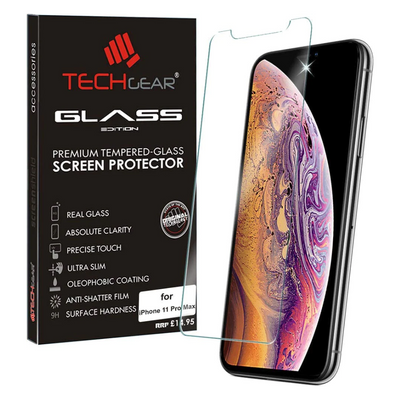 iPhone 11 Pro Max, Tempered Glass Screen Protector