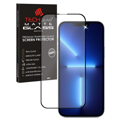 iPhone 14 Plus Anti Glare, MATTE Full Tempered Glass Screen Protector