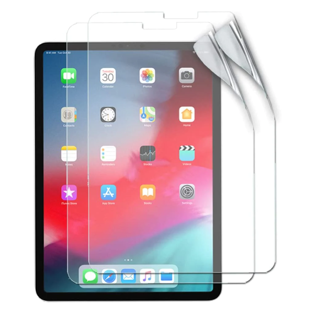 Apple iPad Pro 11" 2022, 2021, 2020 & 2018 [4th, 3rd, 2nd & 1st Generations] Clear Film Screen Protectors