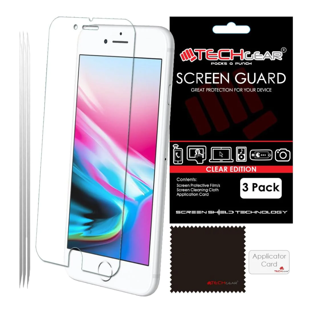 iPhone SE 5G 2022 / 2020, iPhone 8 / 7 Clear Film Screen Protectors