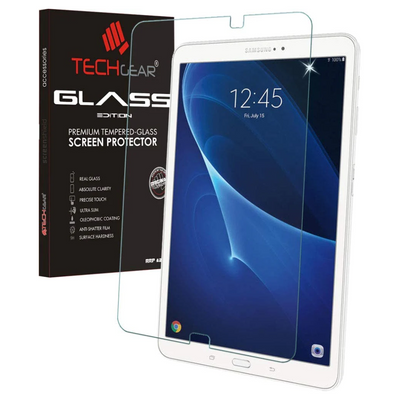 TECHGEAR Anti-Glare Screen Protector Compatible with Samsung Galaxy Tab A 6 10.1" 2016 / 2018 (SM-T580 Series) - MATTE GLASS Genuine Tempered Glass