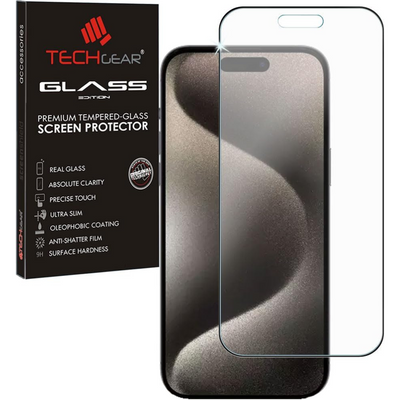 iPhone 15 Pro Max Anti Glare, Matte Full Coverage 3D Tempered Glass Screen Protectors