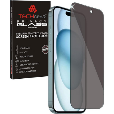 iPhone 15 Plus Anti Spy, Privacy Tempered Glass Screen Protectors