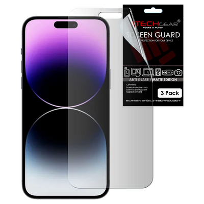 iPhone 14 Pro Anti Glare, Matte Film Screen Protectors