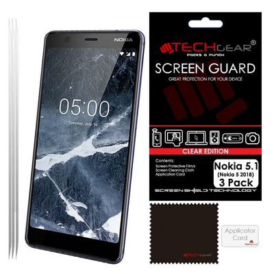 Nokia 5.1 Clear Film Screen Protectors