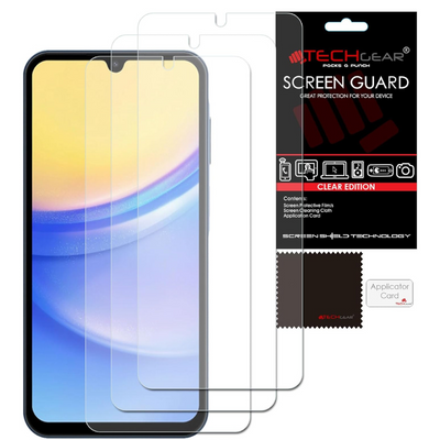 [3 Pack] Samsung Galaxy A15 5G Clear Film Screen Protector