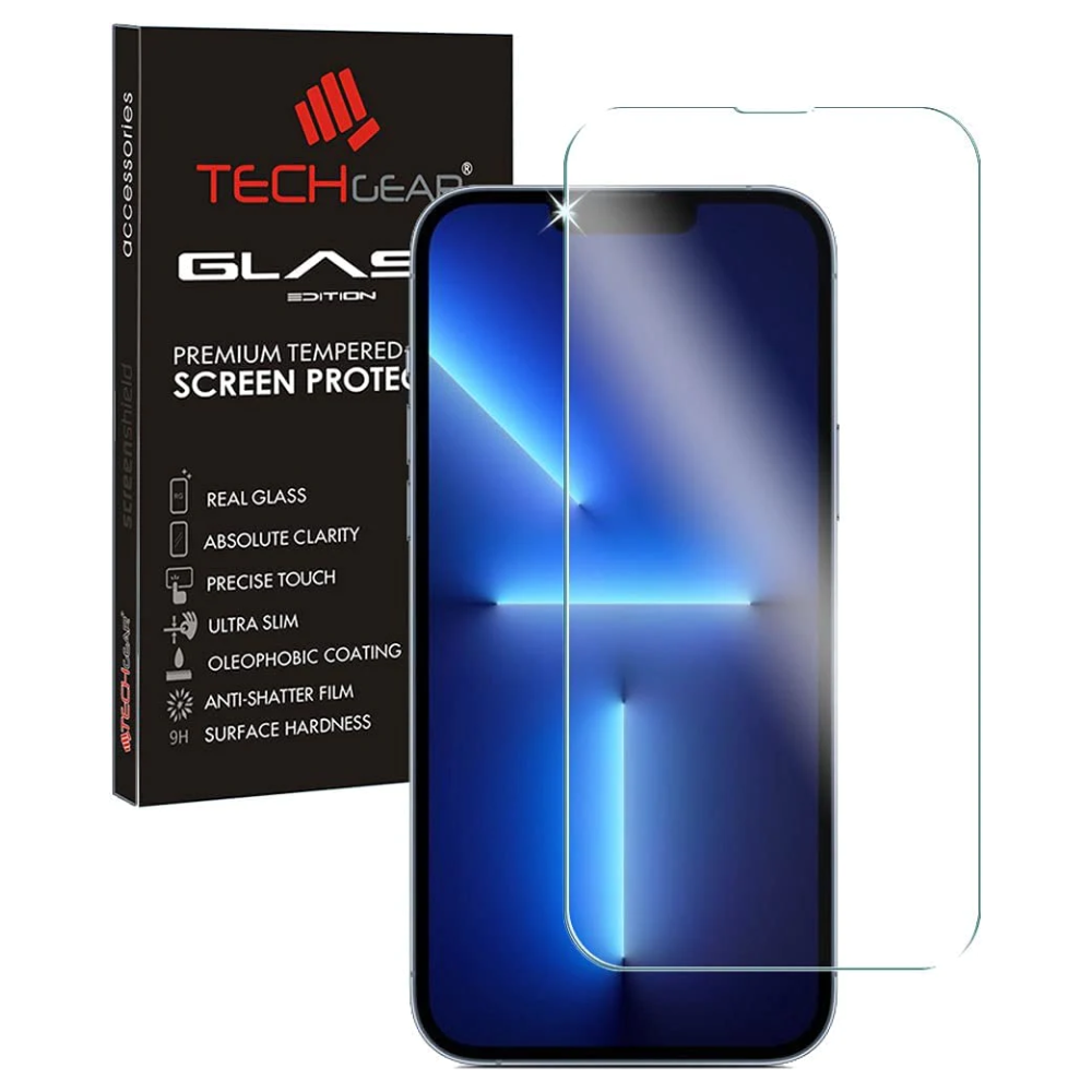 iPhone 13 Pro Max 6.7", Tempered Glass Screen Protector