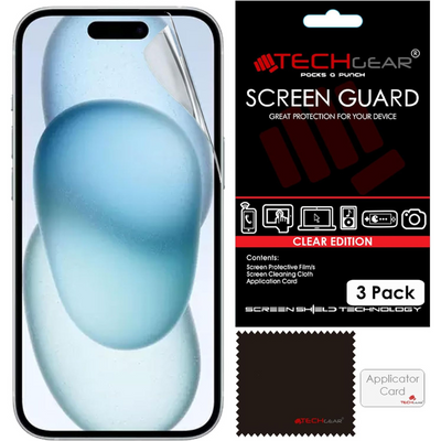 iPhone 16 Clear Film Screen Protectors